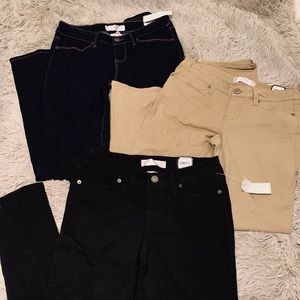 Lot of 3 Junior’s Jeans